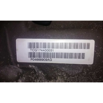Recambio de caja cambios para chrysler pt cruiser (pt) 2.2 crd cat referencia OEM IAM EDJ P04668909AG TCG174400031