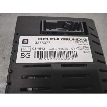 Recambio de display para opel astra h ber. edition referencia OEM IAM 13275077  