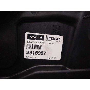Recambio de elevalunas trasero derecho para volvo s60 lim. kinetic referencia OEM IAM 30784313 SOLO MECANISMO 