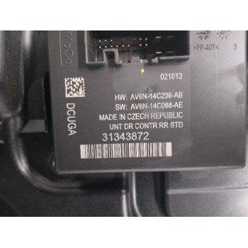 Recambio de elevalunas trasero derecho para volvo s60 lim. kinetic referencia OEM IAM 30784313 SOLO MECANISMO 