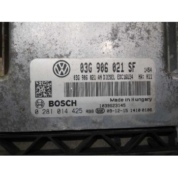 Recambio de centralita motor uce para seat leon (1p1) stylance / style referencia OEM IAM 03G906021SF 03G906021SF 0281014425