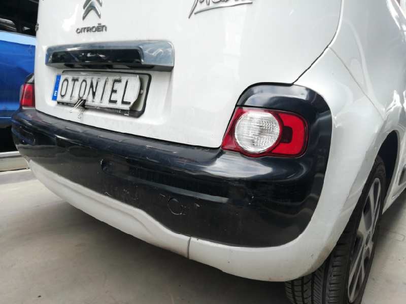 Recambio de paragolpes trasero para citroën c3 picasso collection referencia OEM IAM  BLANCO 