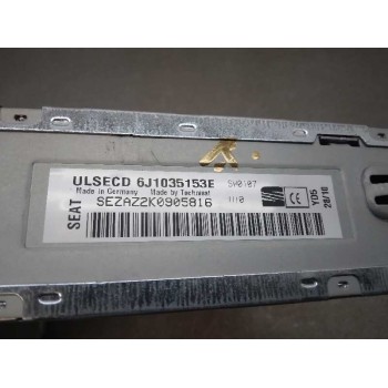 Recambio de sistema audio / radio cd para seat ibiza st (6j8) style itech referencia OEM IAM 6J1035153E  