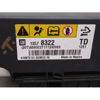 Recambio de kit airbag para opel insignia berlina sport 4x4 referencia OEM IAM 13578322 1ª SERIE 