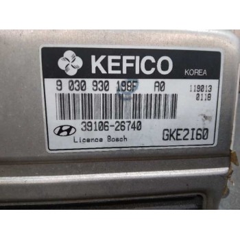 Recambio de centralita motor uce para hyundai coupe (gk) 1.6 fx referencia OEM IAM 3910626740  