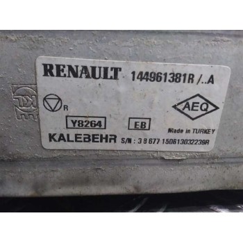 Recambio de intercooler para renault captur zen referencia OEM IAM 144961381R  