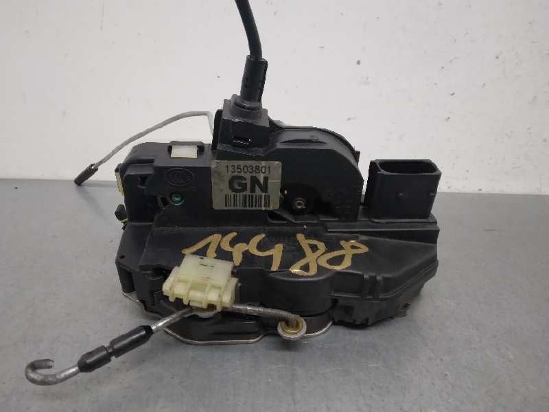 Recambio de cerradura puerta delantera izquierda para opel insignia berlina cosmo referencia OEM IAM 13503801 5 PINES 