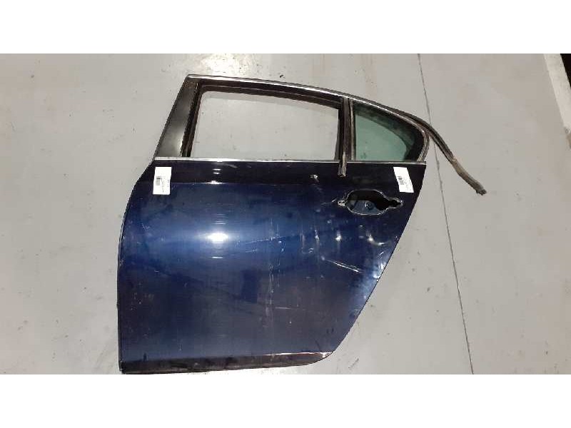 Recambio de puerta trasera izquierda para bmw serie 5 berlina (e60) 520d referencia OEM IAM  AZUL SIN CRISTAL!