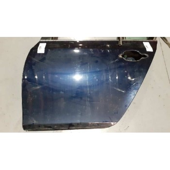 Recambio de puerta trasera izquierda para bmw serie 5 berlina (e60) 520d referencia OEM IAM  AZUL SIN CRISTAL!