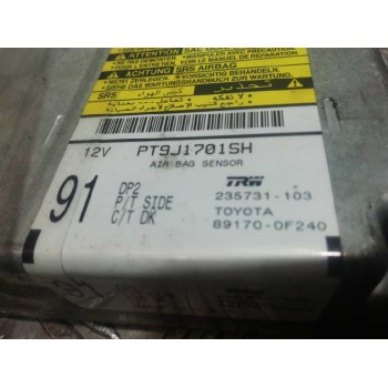 Recambio de centralita airbag para toyota corolla verso (r1) 2.0 turbodiesel cat referencia OEM IAM 897100F240  