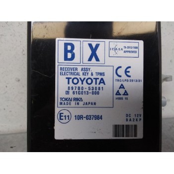 Recambio de modulo electronico para lexus is 300h referencia OEM IAM 897B053081  