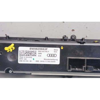 Recambio de mando climatizador para audi a4 berlina (8w2) advanced edition referencia OEM IAM 8w0820043f  