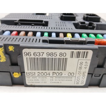 Recambio de centralita bsi para citroën c4 i (lc_) 1.4 16v referencia OEM IAM 9663798580  bsi2004p0900