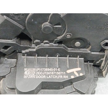 Recambio de cerradura puerta delantera derecha para tesla model 3 (5yj3) ev awd referencia OEM IAM 173894501e  