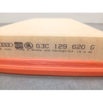 Recambio de filtro aire para volkswagen golf v (1k1) 1.4 fsi referencia OEM IAM 03C129620G  