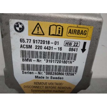 Recambio de centralita airbag para bmw serie 5 touring (e61) 525d referencia OEM IAM 6577917201801  