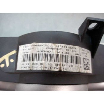 Recambio de cuadro instrumentos para peugeot 207 confort referencia OEM IAM 9662503880  