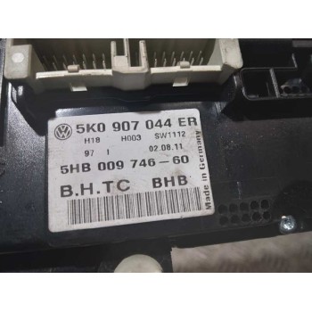 Recambio de mando climatizador para volkswagen touran (1t3) highline referencia OEM IAM 5K0907044ER  