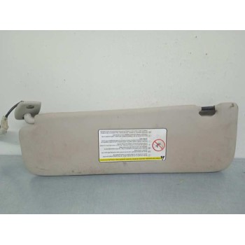 Recambio de parasol derecho para peugeot 207 cc 1.6 16v referencia OEM IAM  GRIS CON LUZ
