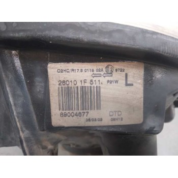 Recambio de faro derecho para nissan micra (k11) comfort referencia OEM IAM 260101F511 3º 