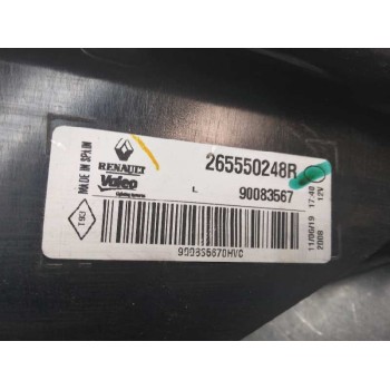 Recambio de piloto trasero izquierdo interior para renault megane iv berlina 5p r.s. trophy referencia OEM IAM 265550248R  