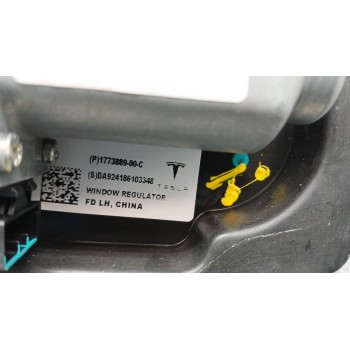 Recambio de elevalunas delantero izquierdo para tesla model 3 (5yj3) ev awd referencia OEM IAM 1a002173a 177388900c 