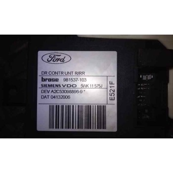Recambio de motor elevalunas trasero derecho para ford focus berlina (cap) ambiente (d) referencia OEM IAM 0130822218  