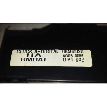 Recambio de display para daewoo lacetti cdx referencia OEM IAM 96490020  