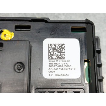 Recambio de mando elevalunas delantero izquierdo para tesla model 3 (5yj3) ev awd referencia OEM IAM 108103704g  
