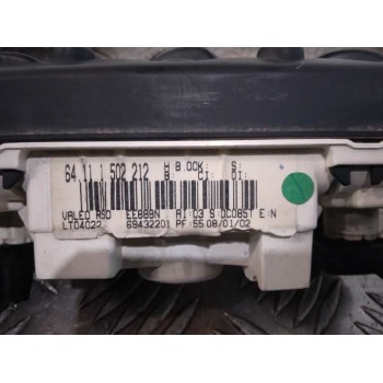 Recambio de mando calefaccion / aire acondicionado para bmw r50 , r53 one referencia OEM IAM 64111502212  