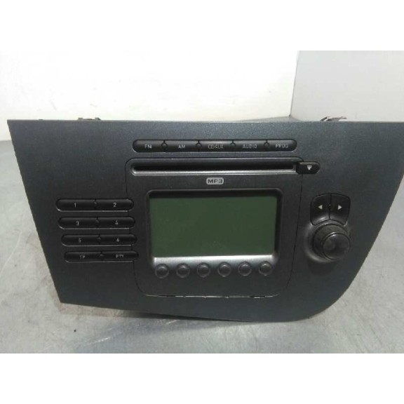 Recambio de sistema audio / radio cd para seat leon (1p1) 1.6 referencia OEM IAM 1P1035186B  1P1035186B