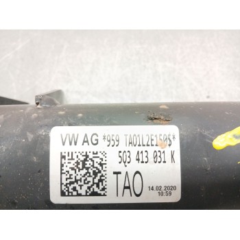 Recambio de amortiguador delantero derecho para skoda karoq (nu7, nd7) 1.5 tsi referencia OEM IAM 5q3413031k  