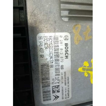 Recambio de centralita motor uce para citroën berlingo station wagon sx multispace referencia OEM IAM 0281013872 9664843780 BOSC