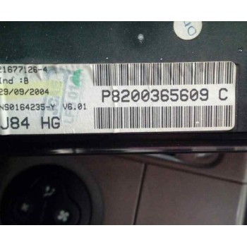 Recambio de cuadro instrumentos para renault scenic ii authentique referencia OEM IAM 8200365609C 8200365609C 