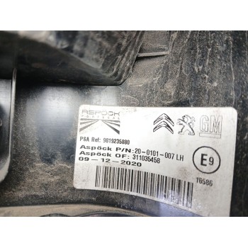 Recambio de piloto trasero izquierdo para opel combo e tour / life (k9) 1.5 referencia OEM IAM 9819235880  