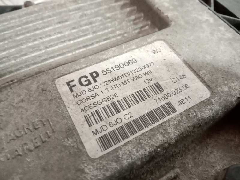 Recambio de centralita motor uce para opel corsa c blue line referencia OEM IAM 55190069  