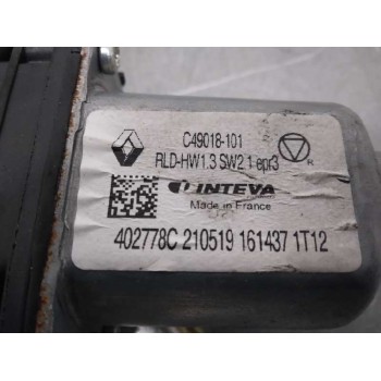 Recambio de elevalunas trasero izquierdo para renault megane iv berlina 5p r.s. trophy referencia OEM IAM C49018101 6 PINES 