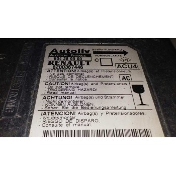 Recambio de centralita airbag para renault megane ii berlina 3p confort authentique referencia OEM IAM 8200367446 8200367446 