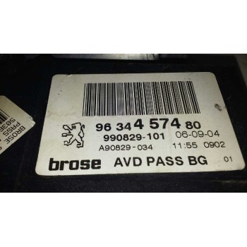 Recambio de motor elevalunas delantero derecho para peugeot 307 break / sw (s1) break xs referencia OEM IAM 9634557480  