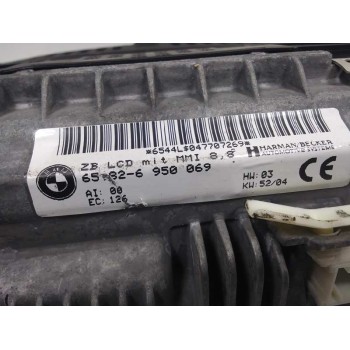 Recambio de display para bmw serie 7 (e65/e66) 730d referencia OEM IAM 65826950069 PANTALLA NAVEGADOR 