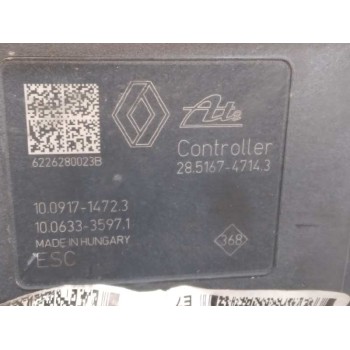 Recambio de abs para renault megane iv grandtour limited referencia OEM IAM 476605594R 476605594R 