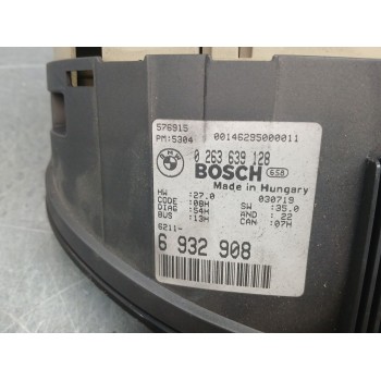 Recambio de cuadro instrumentos para bmw 3 touring (e46) 320 d referencia OEM IAM 0263639128  6932908
