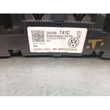 Recambio de cuadro instrumentos para volkswagen polo vi (aw1, bz1, ae1) 1.6 tdi referencia OEM IAM 2g0920741c  