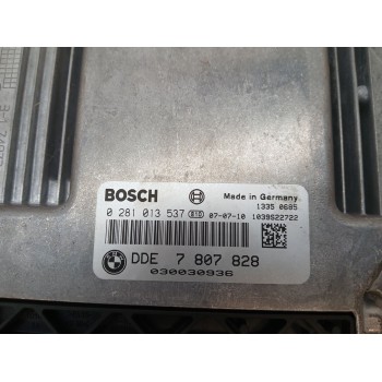 Recambio de centralita motor uce para bmw 1 (e87) 118 d referencia OEM IAM 0281013537 DDE7807828 030030936