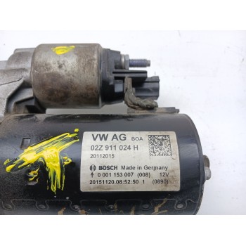 Recambio de motor arranque para skoda yeti (5l) 2.0 tdi referencia OEM IAM 02z911024h 0001153007 