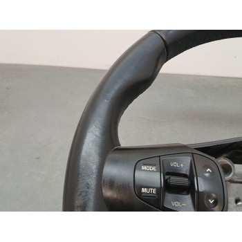 Recambio de volante para kia carens iv 1.7 crdi referencia OEM IAM 56130a4000 desgastado con mandos 56110a4530