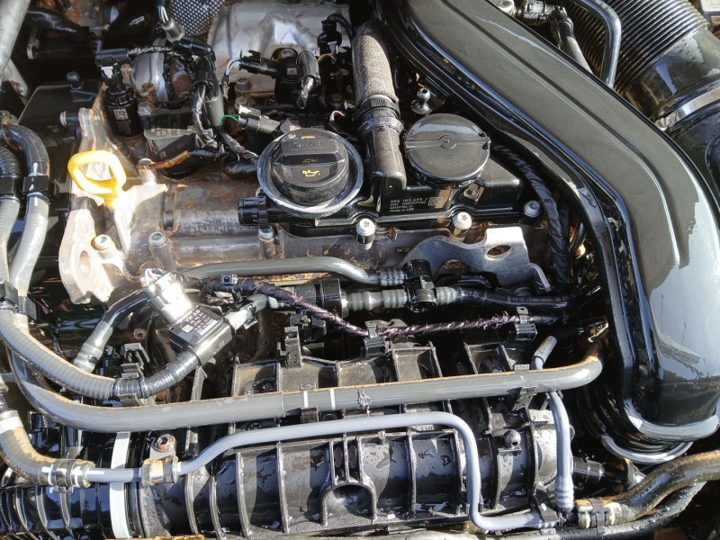 Recambio de motor completo para skoda karoq (nu7, nd7) 1.5 tsi referencia OEM IAM DPC  