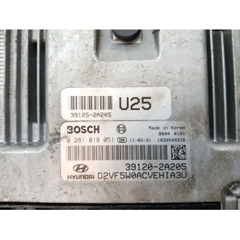 Recambio de centralita motor uce para hyundai i40 i cw (vf) 1.7 crdi referencia OEM IAM 0281018051 391202a205 