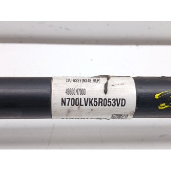 Recambio de transmision trasera izquierda para hyundai tucson 1.6 hybrid 4x4 referencia OEM IAM 49600n7000  