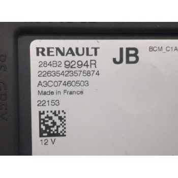 Recambio de centralita bsi para renault megane iv grandtour limited referencia OEM IAM 284B29294R  